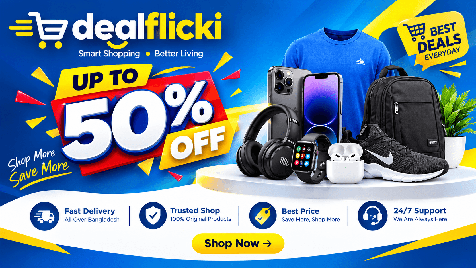 Dealflicki promotional banner 1