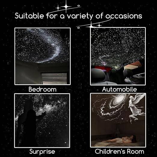 Galaxy Projector Night Light with 12 Sliding Projection Films thumbnail 2